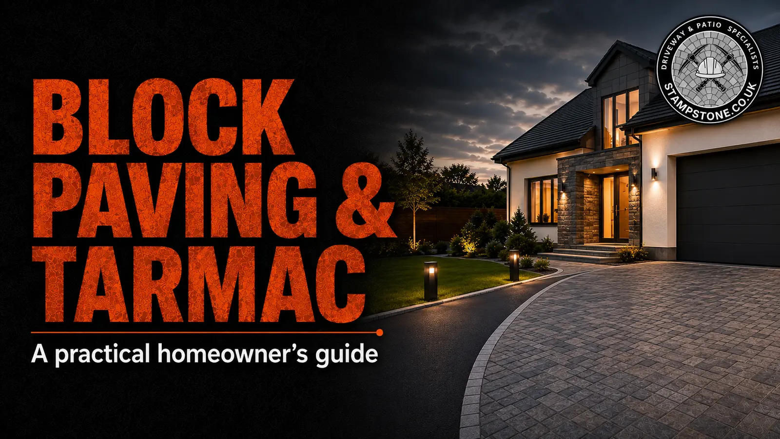 Block paving and tarmac driveway homeowner guide by Stamp Stone
