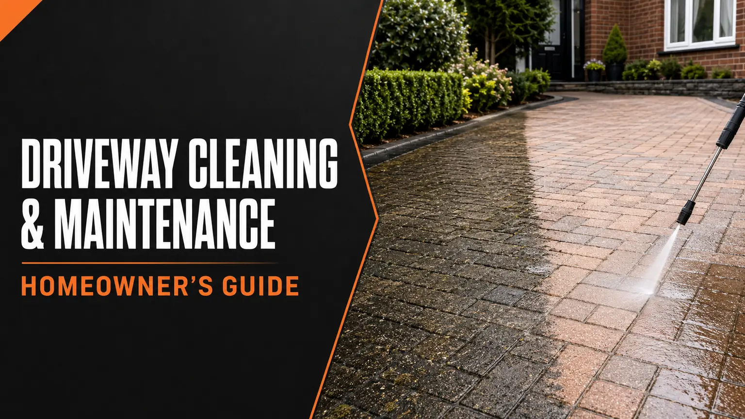 Driveway cleaning and maintenance homeowner guide by Stamp Stone